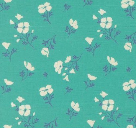Moda - Cannon Beach - Crystal Manning - Turquoise 11974 14