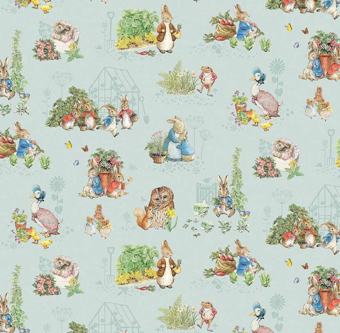 Riley Blake - Peter Rabbit™ & Friends Characters Blue