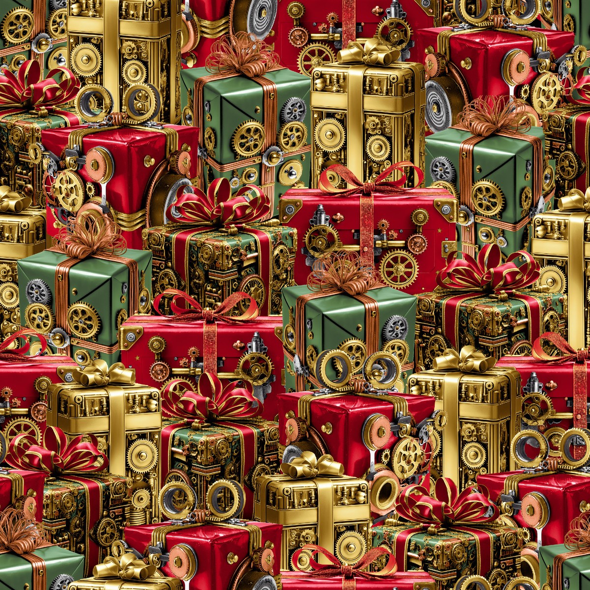 Blank - Gears & Garland - 4817-88 Red