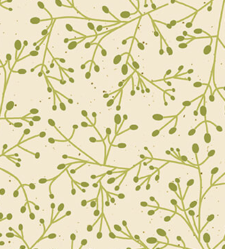 Benartex Tallium Tangle Lime Wishflower quilting cotton