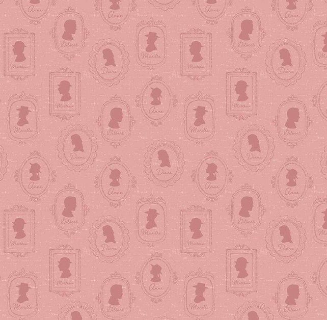 Riley Blake - Anne of Green Gables Silhouettes Rose