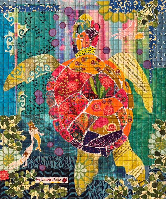 Laura Heine - Teeny Tiny Group 4 Collage Kit Sea Turtle 2nd Edition