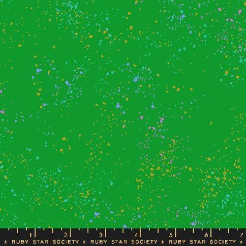 Moda Ruby Star Society Speckled Verdant green quilting fabric