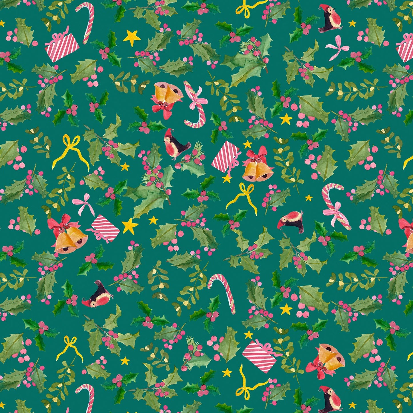 Lewis and Irene - Merry Happy Christmas - Bluebellgray - Holly Jolly - Pine - BG102