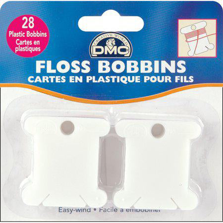 DMC Plastic Floss Bobbins 28 Pack 6102