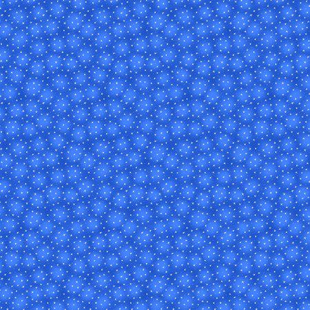 Blank Quilting Loca Linda Starlet Royal blue quilting cotton fabric