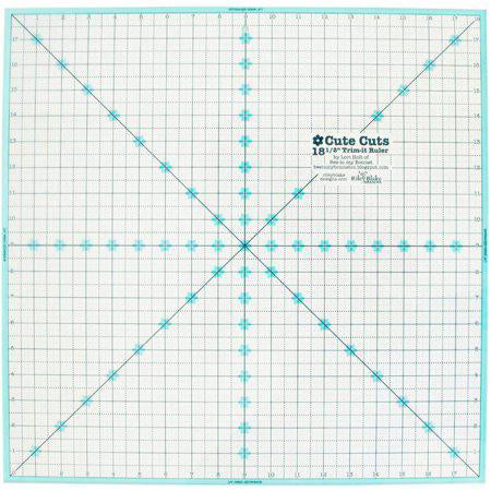 Trim It ruler square 18.5 inch quilting notion