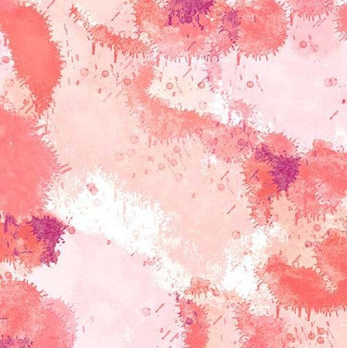 Michael Miller Puddles Red cotton quilting fabric