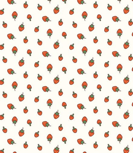 Riley Blake Serendipity 2 Strawberries Cream quilting cotton