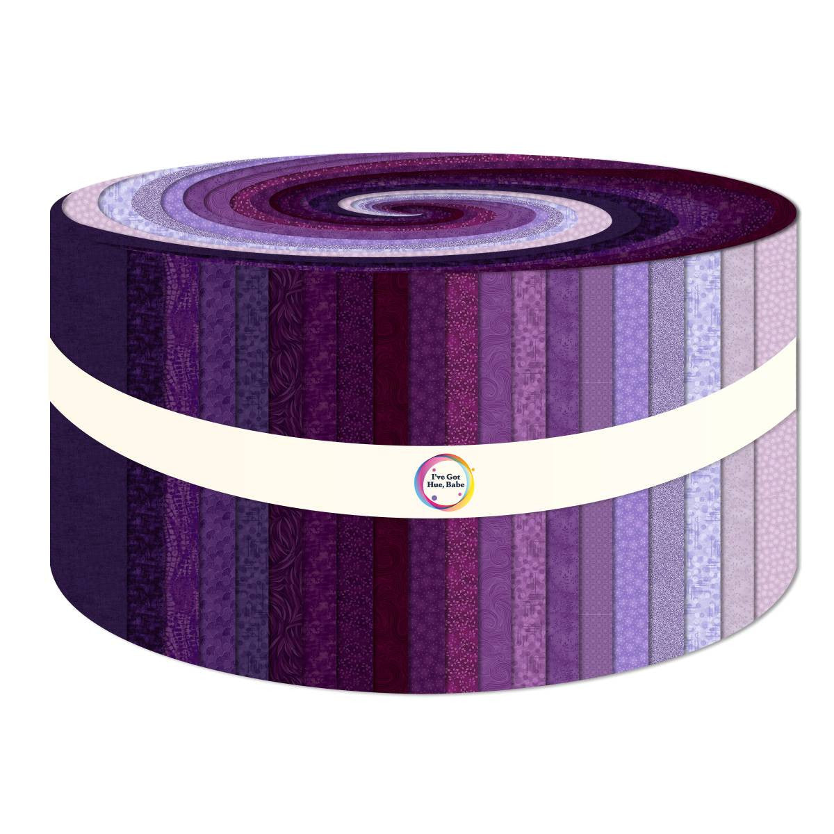 Purple Rain 2.5 inch Strips I ve Got Hue Babe precut