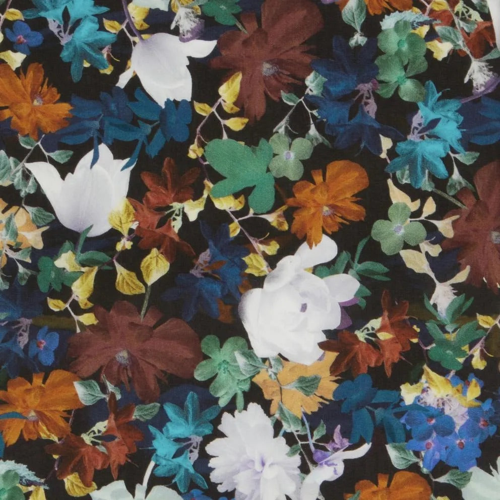 Liberty Futuristic Floral B Tana Lawn quilting fabric