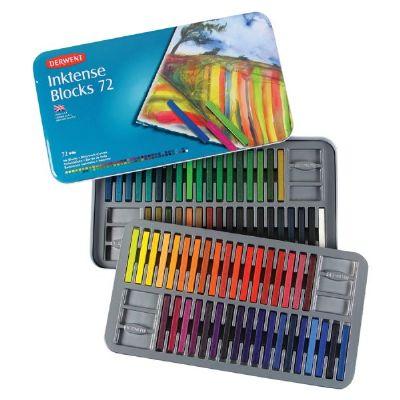 Derwent Inktense block tin set art supplies