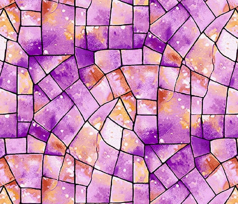 Henry Glass - 2178-55 Fuchsia - Kaleidoscope 108"