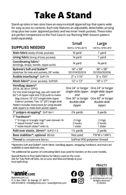 Take A Stand - Pattern