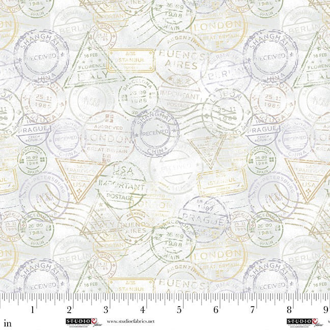 Studio E - Air Mail - Nancy Smith - 8501-19 Mist