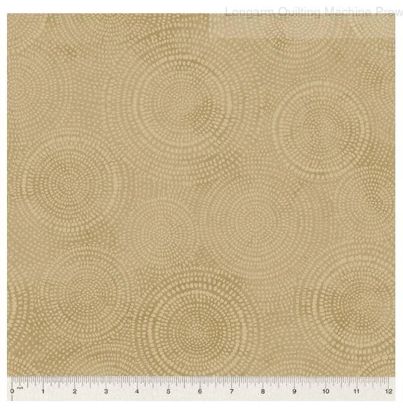 Natural Tan Radiance Wideback Cotton Fabric