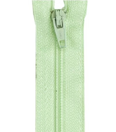 Coats Clark polyester 7 inch nile green zipper