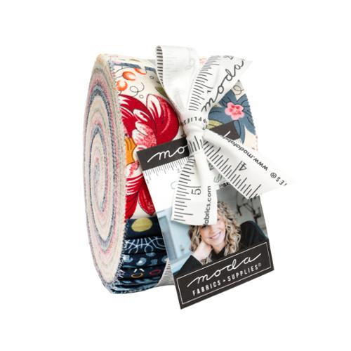 Basicgrey Fieldrush Jelly Roll 40 2.5-Inch Strips Moda Fabrics 30780JR Precut