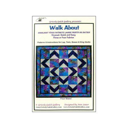 Grizzly Gulch Gallery Walk About quilt pattern