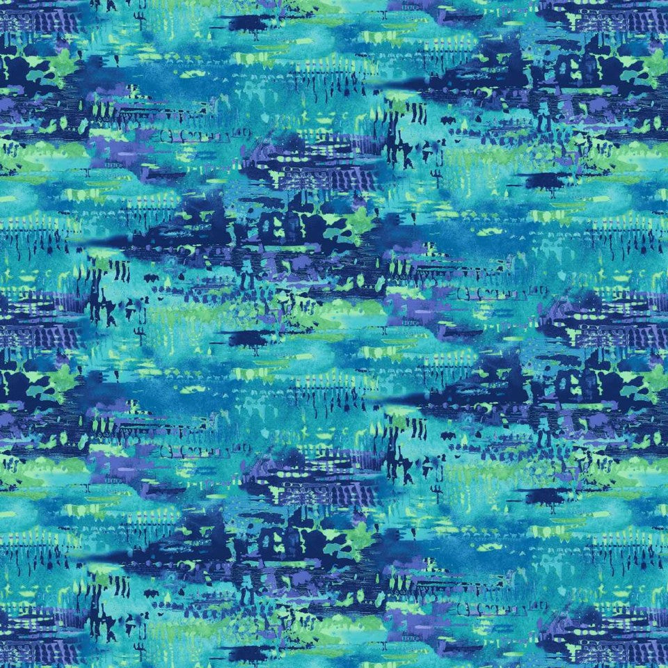 Studio E - Meow Mix - 8959-67 Teal/Blue