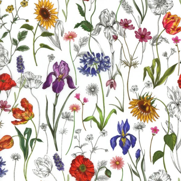 Liberty Meadow Muse A Tana Lawn quilting fabric
