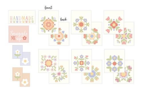 Pastel Prairie Quilt Labels