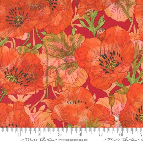 Robin Pickens Superbloom Geranium 48781-23 Moda quilting fabric