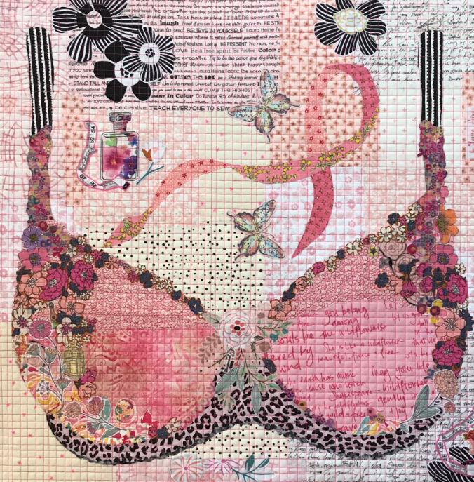 Laura Heine - Pretty in Pink (Bra) Collage Kit