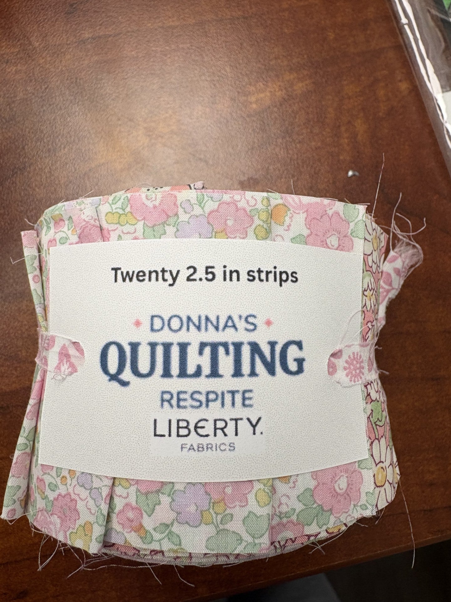 Liberty Jelly Roll precut fabric strips