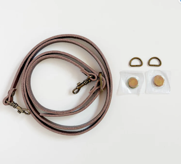 Minki Kim - Slim Phone Crossbody Bag Hardware Kit - Dark Brown