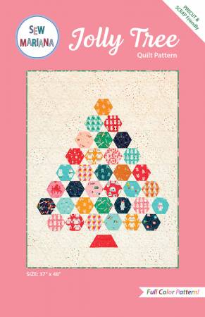 Jolly Tree Quilt Pattern Christmas holiday quilting