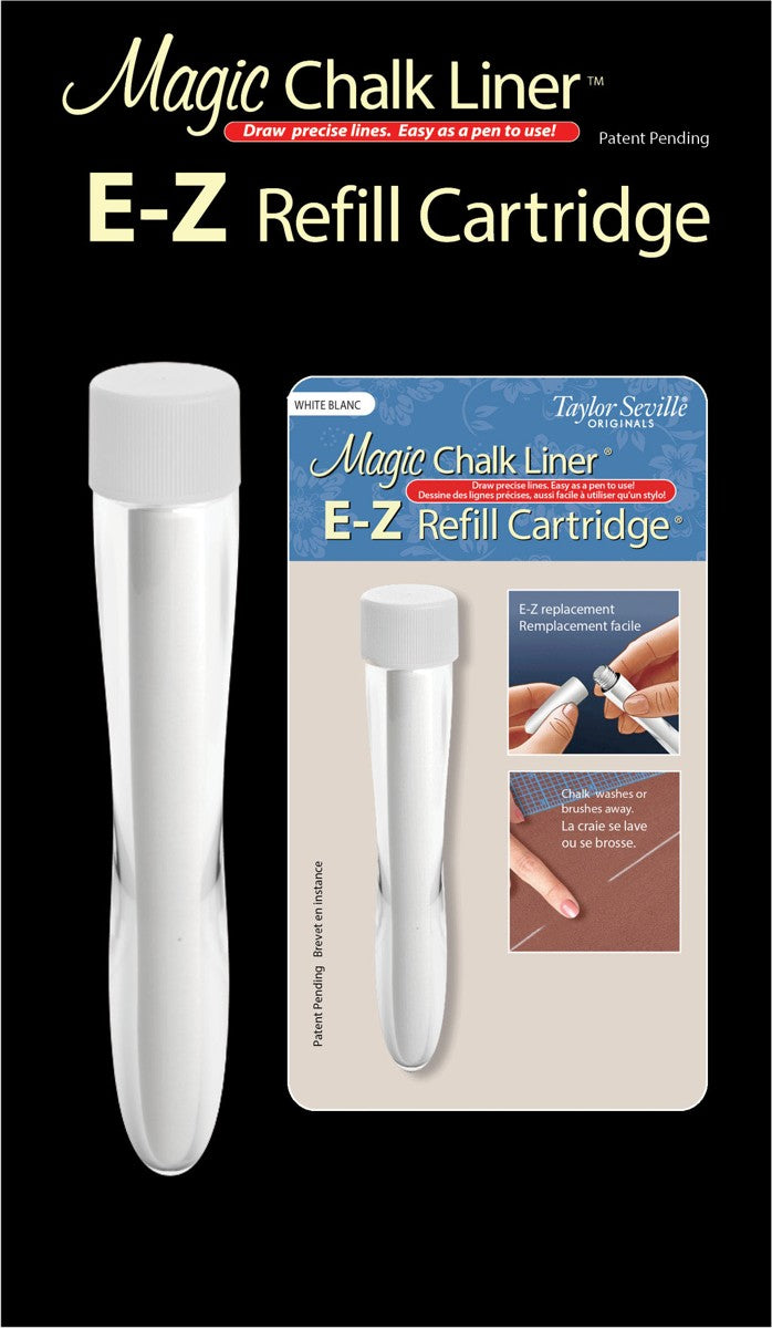 E-Z Taylor Seville Originals Magic Liner Chalk Refill - White