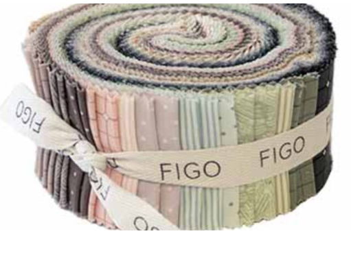 Figo Serenity jelly roll precut strips