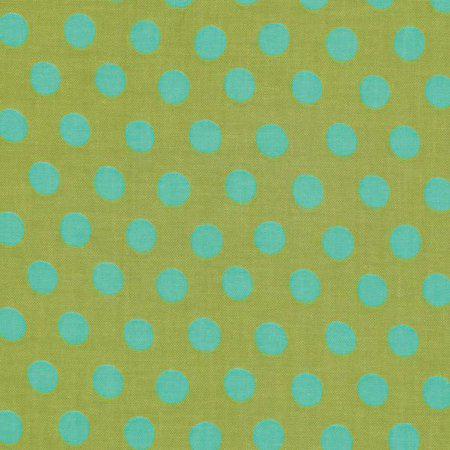 Kaffe Fassett Perennials Spot Dot Pond Blue quilting fabric