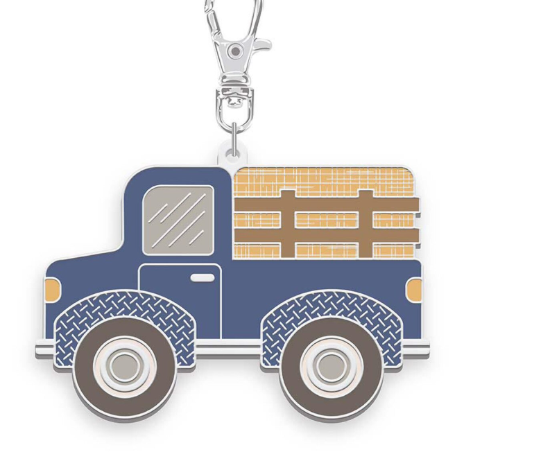 Lori Holt - Farmer's Daughter Enamel Happy Charm™ Haulin' Hay Truck