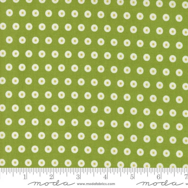Moda Raspberry Summer Fresh Grass Sherri Chelsi quilting fabric