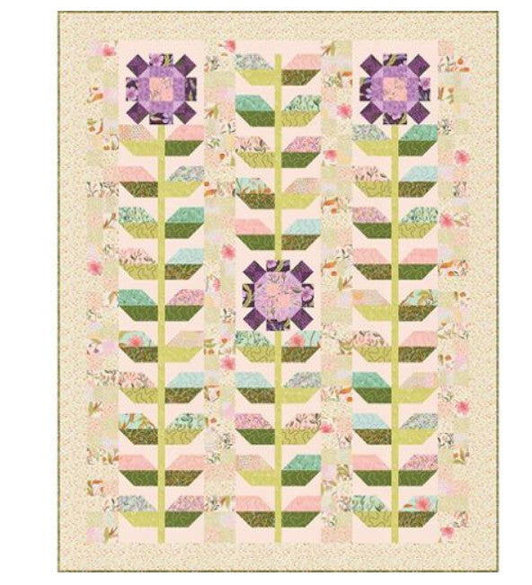 Moda Floral Fondant Kit KIT14130 Linn Warme quilt kit