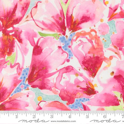 Moda Soulstice Rayon Peony 39861-11r multicolor quilting cotton