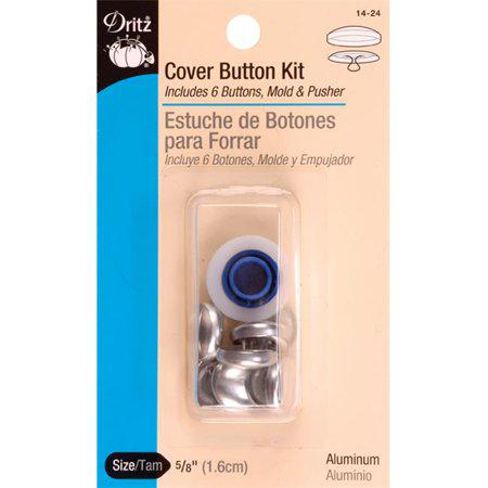 Dritz Cover Button Kit size 24 fabric covered button notion