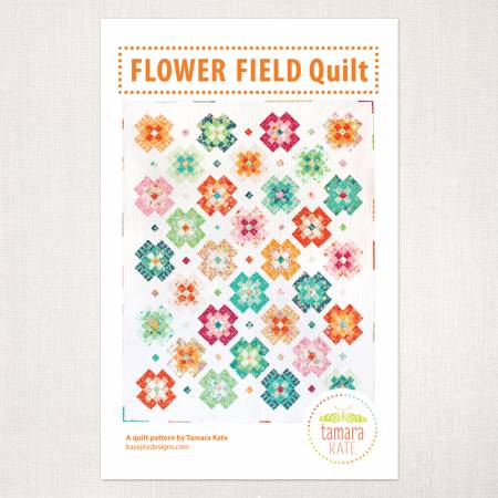 Flower Field Quilt Pattern garden floral quilting