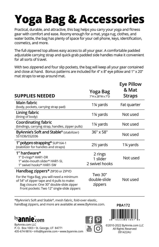 Yoga Bag & Accessories - Pattern