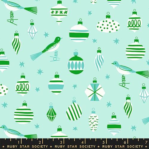 Moda - Ruby Star - Merry Happy - Kimberly Kight - Mint RS3098 14