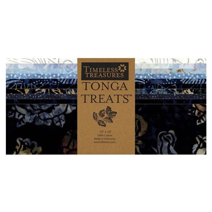 Timeless Treasures - Tonga Treats 42 pc 10" squares - Riverside