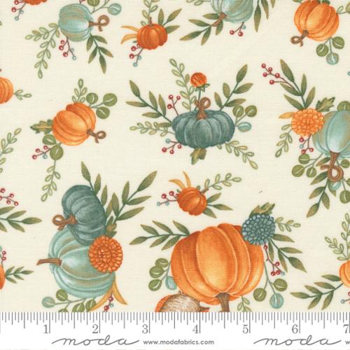 Moda I Love Fall Most Of All Deb Strain 56140 Warm White quilting fabric