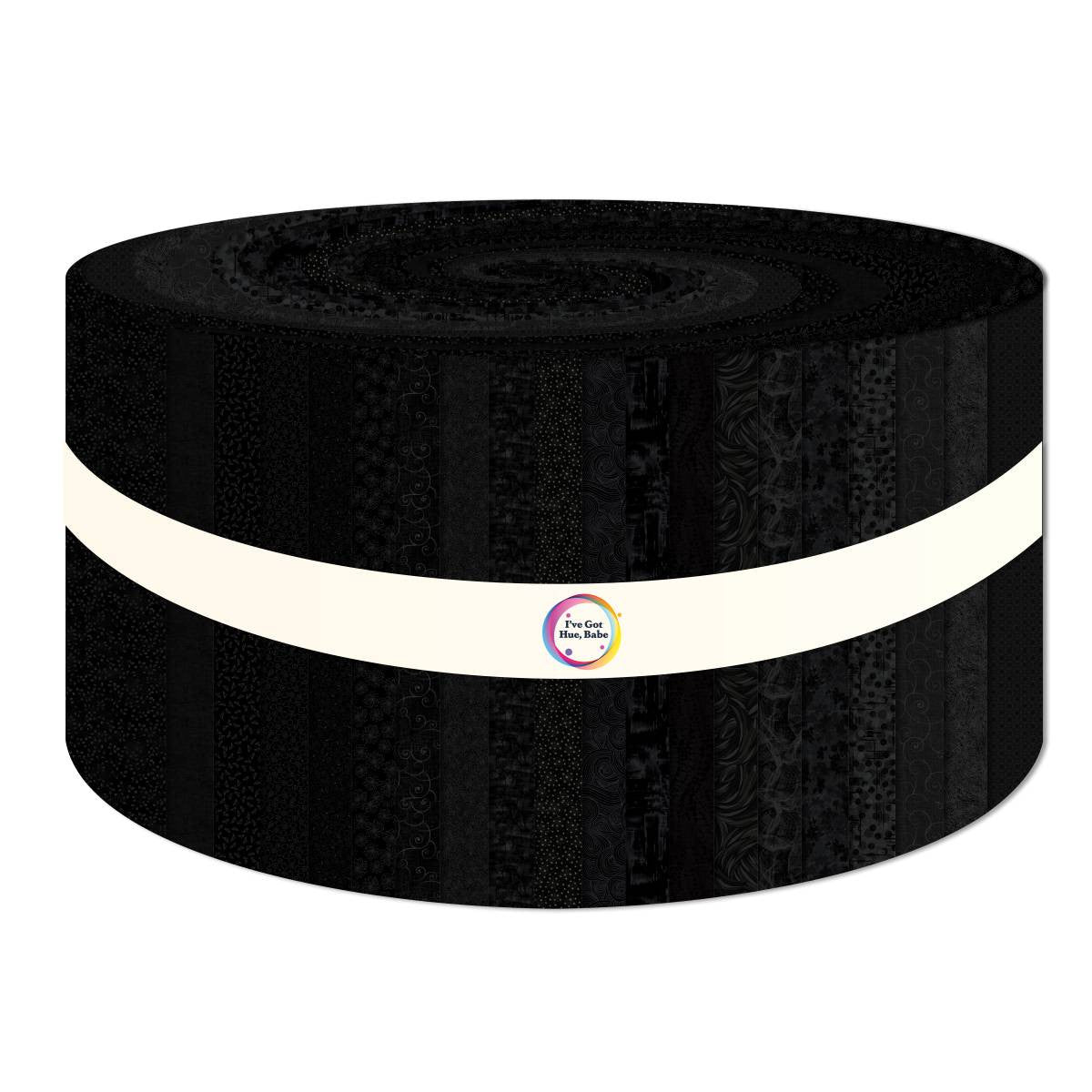 Pitch Dark 2.5 inch Strips I ve Got Hue Babe precut