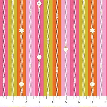 Figo - Bits And Bobs - Zippers Orange