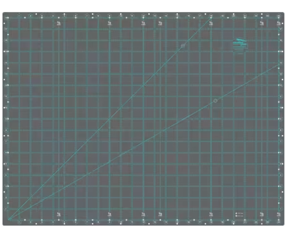 Creative Grids Self-Healing Double Sided Rotary Cutting Mat 18in x 24in