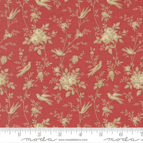 Moda Fleur De Paris Garance 13996 16 French General quilting cotton red