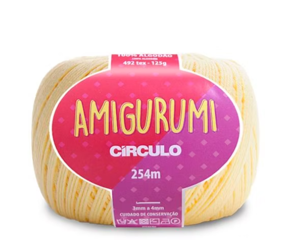 Circulo - Amigurumi - 100% Cotton Yarn - Cream 1112