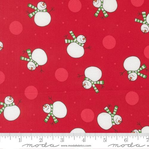 Moda - Snow Time - Me and My Sister Designs - Poinsettia Red 22501 14